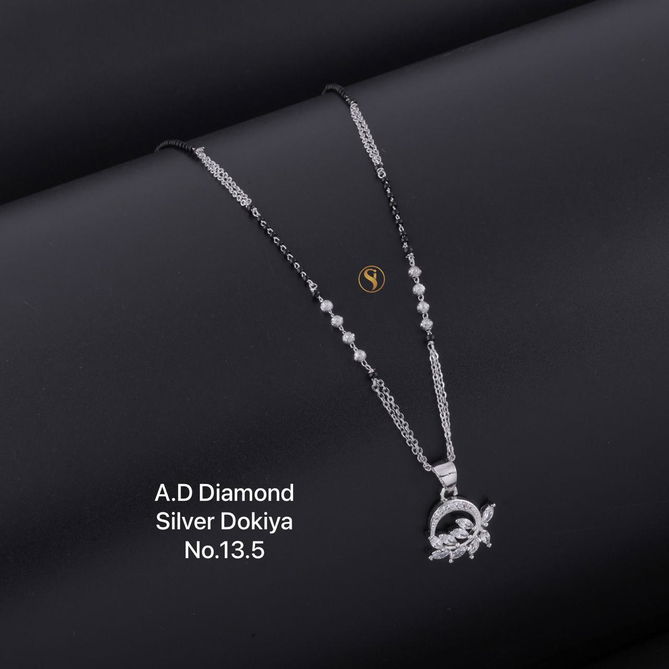 AD Diamond Daily Wear Designer Mangalsutra 14 Manufacturers
